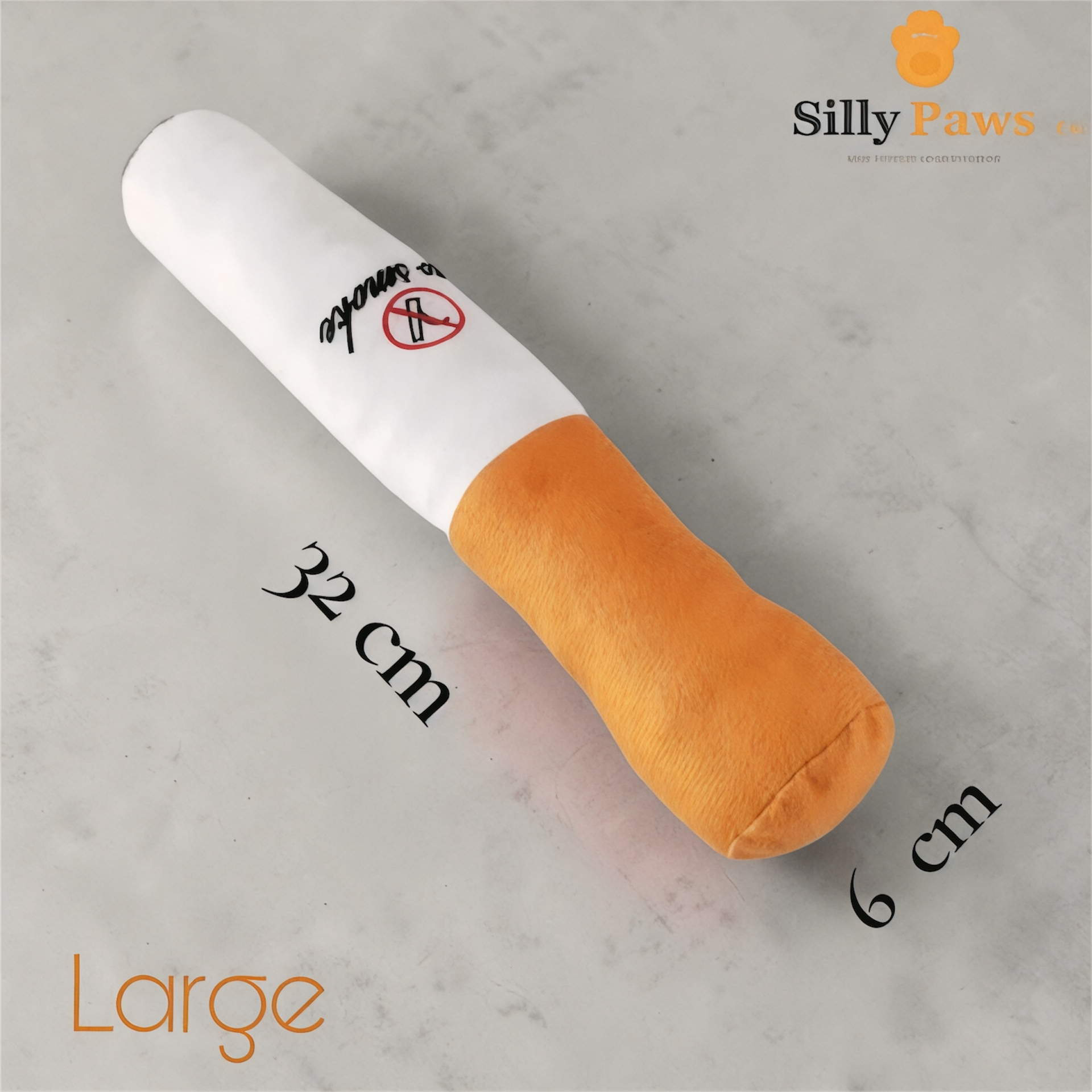 Big Smoke™ — Squeaky Rubber Cigar Chew Toy