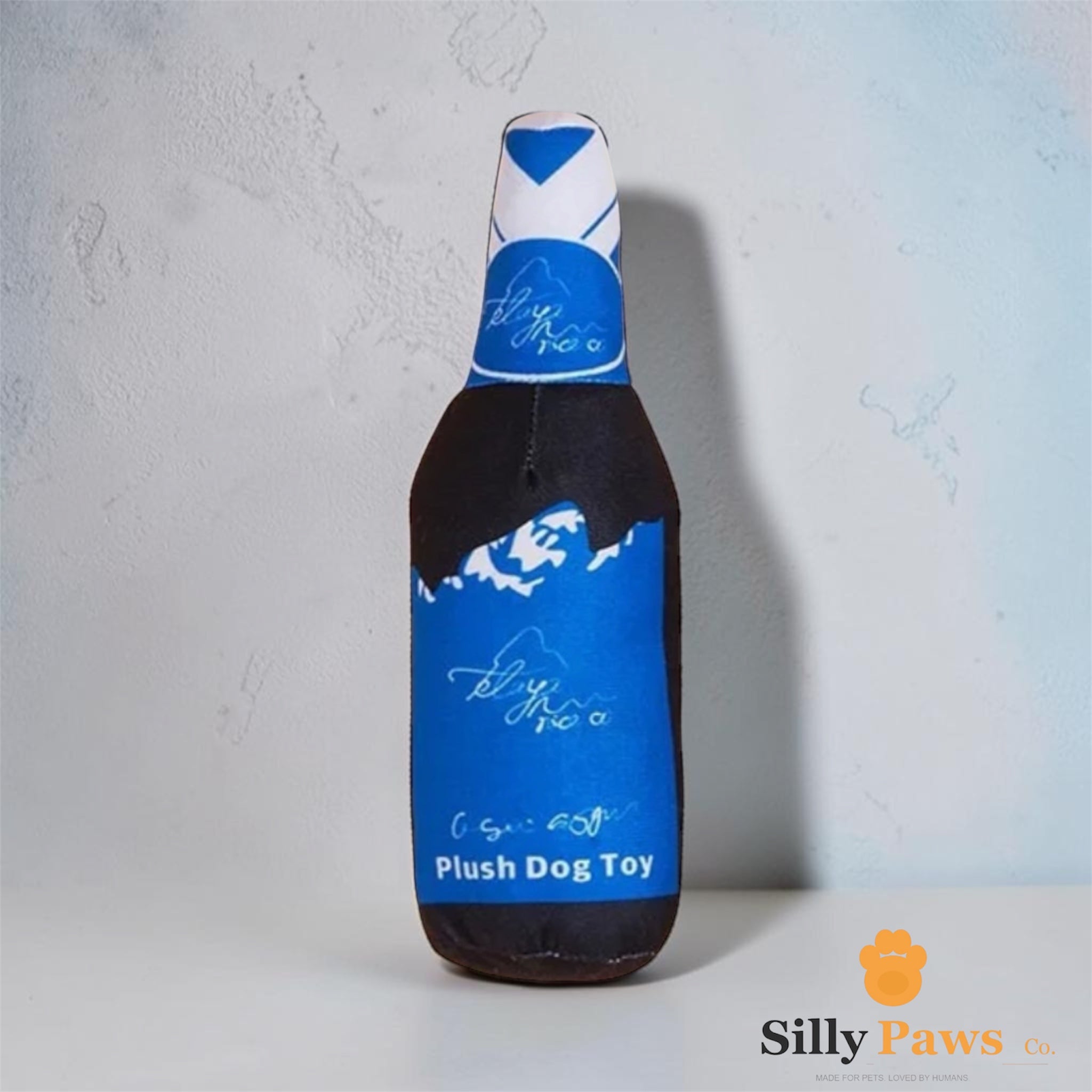 Pawty Pinot™ — Plush Wine Bottle Squeaky Dog Toy
