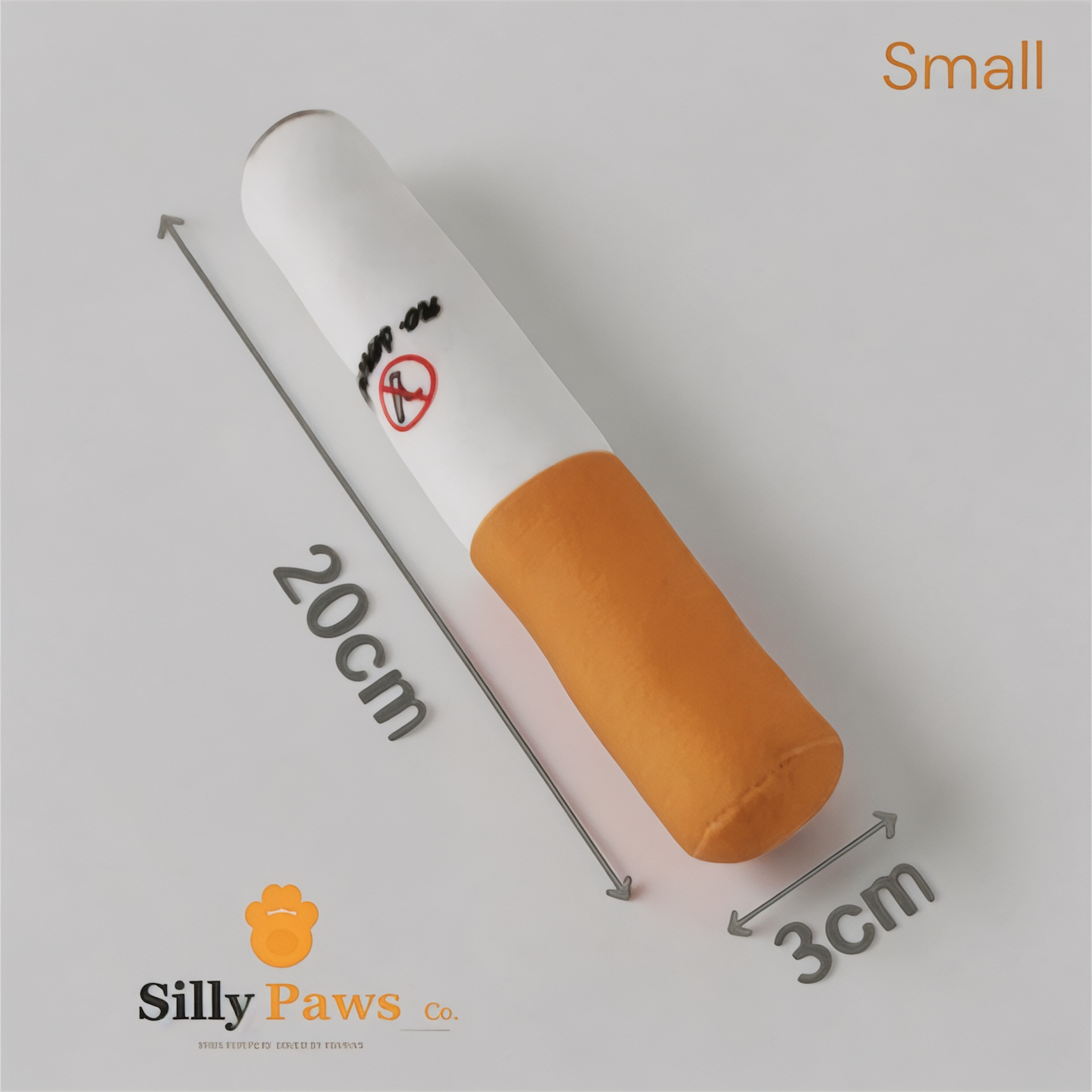 Big Smoke™ — Squeaky Rubber Cigar Chew Toy