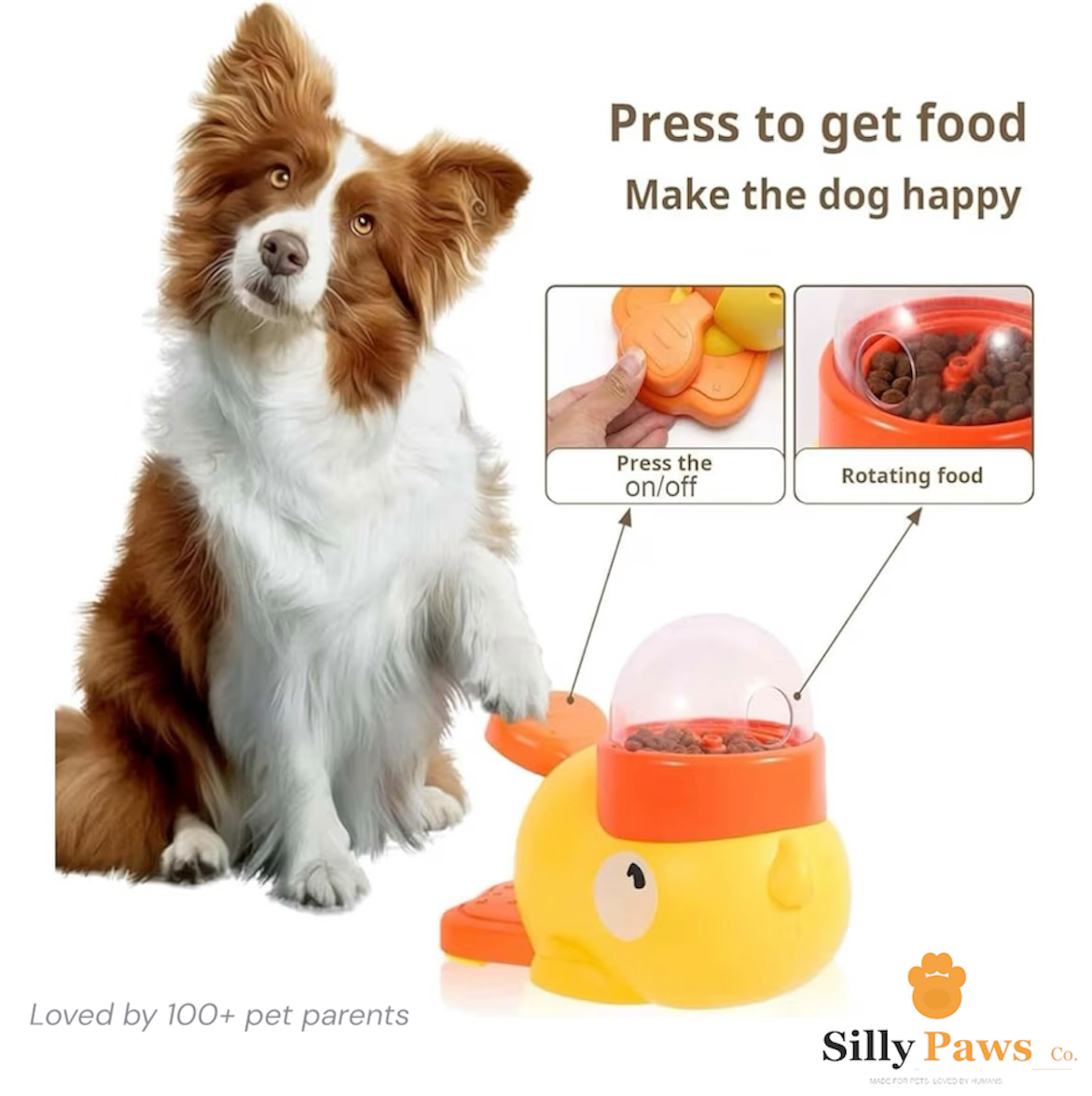 Quack Pack™ — Duck Puzzle Feeder for Cats & Dogs