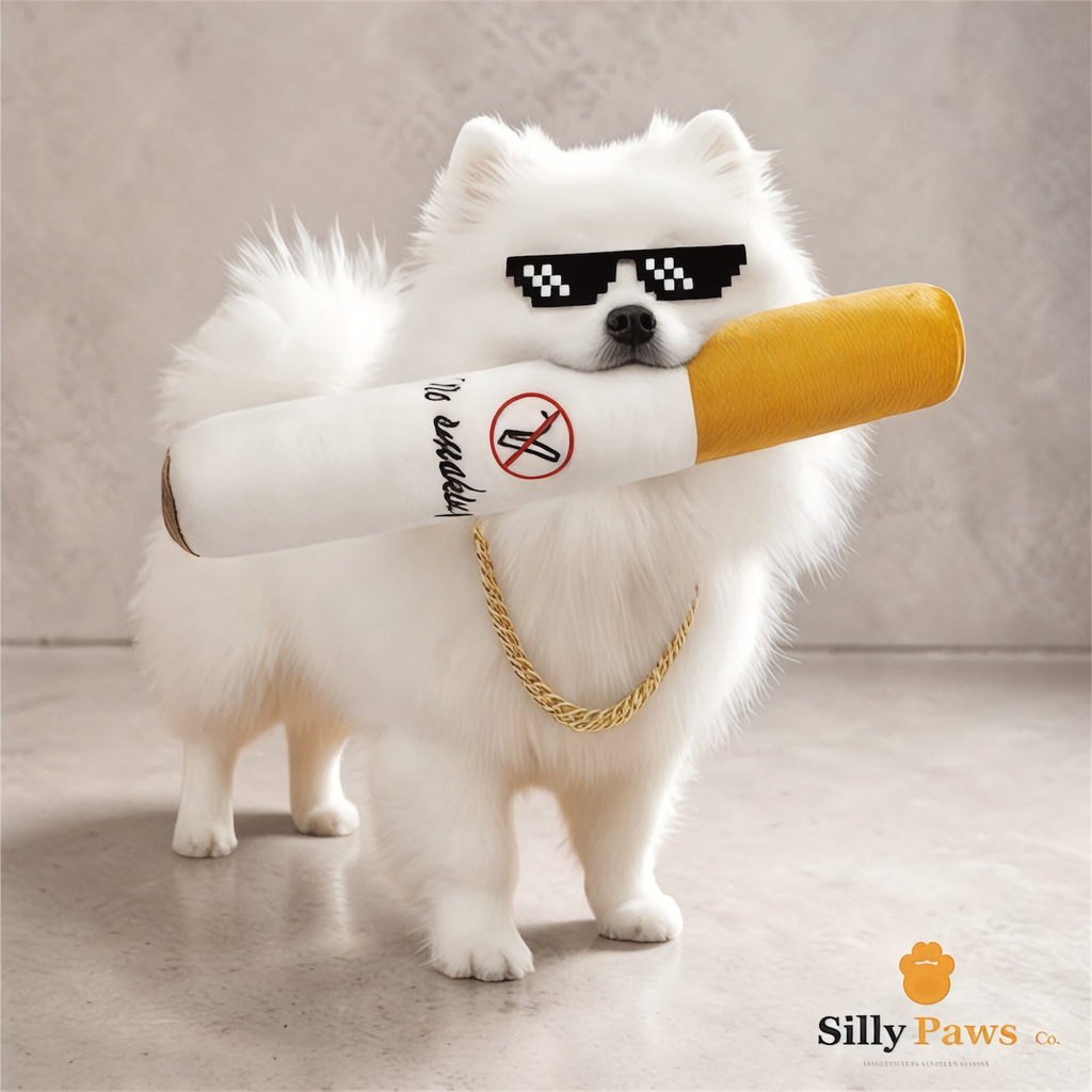 Big Smoke™ — Squeaky Rubber Cigar Chew Toy