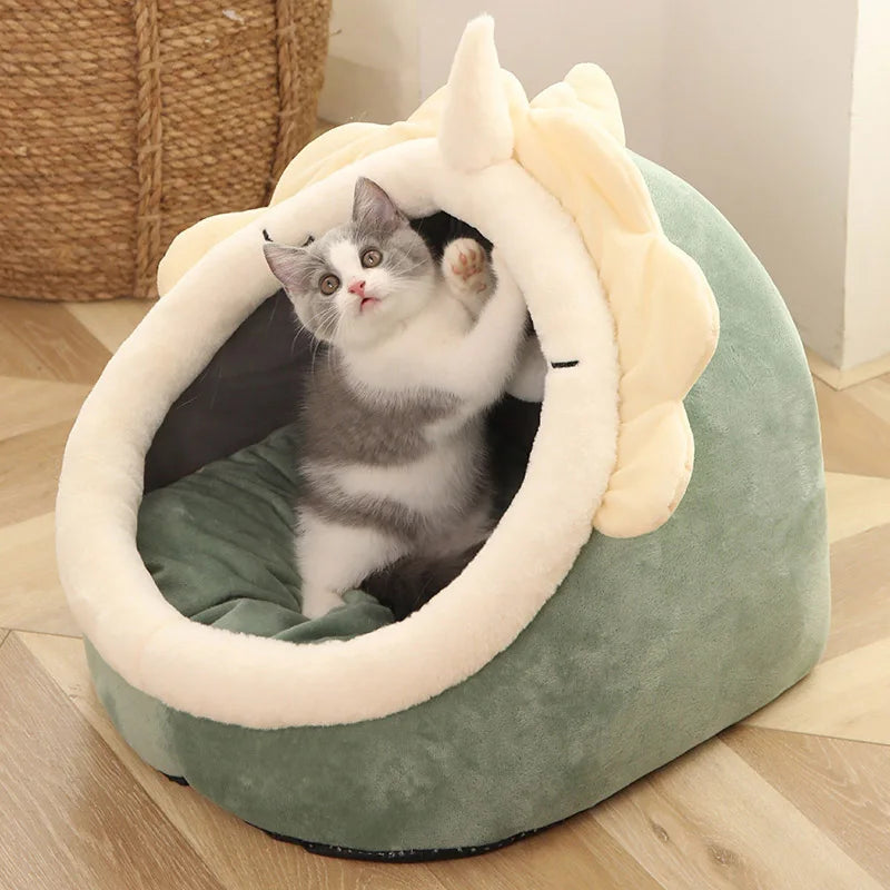Cozy Cave™ — Self-Warming Pet Tent Bed
