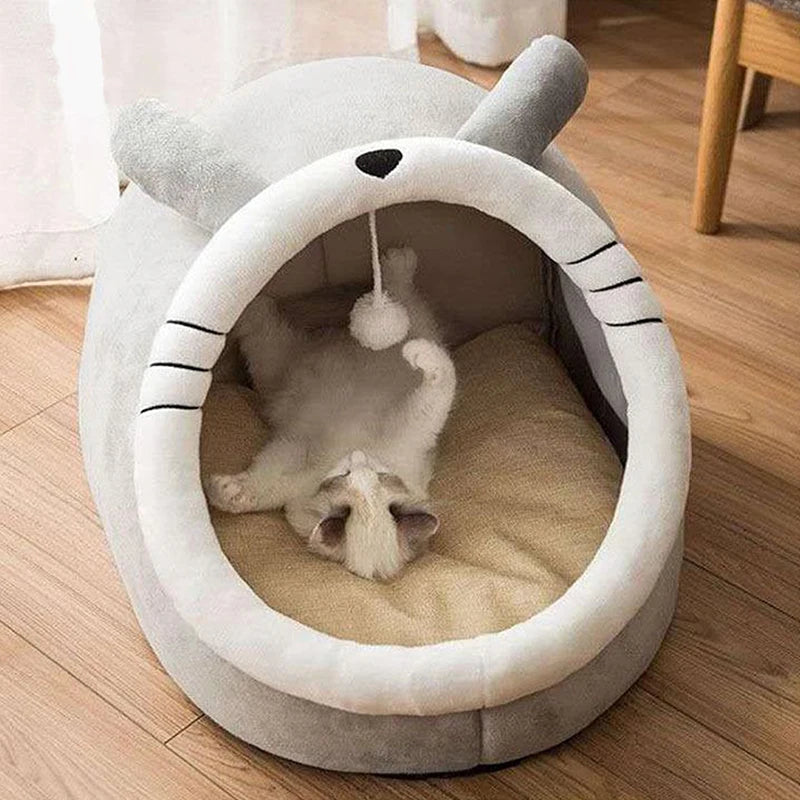 Cozy Cave™ — Self-Warming Pet Tent Bed